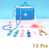 Wooden Doctor Play Set Pretend Medical Kit for Kids - Educational Nurse & Dentist Toy