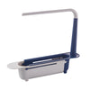 Telescopic Sink Shelf Kitchen Organizer Soap Sponge Holder Drain Rack Storage Basket