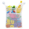 Baby Bath Toy Storage Bag with Strong Suction Cups – Duck and Frog Mesh Organizer