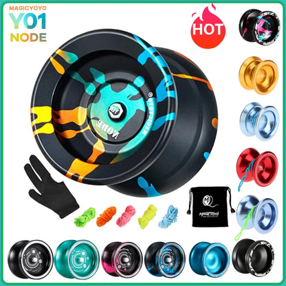 Magic Yoyo V3 - Aluminum Alloy Professional Yoyo, Responsive or Unresponsive Toy for Children