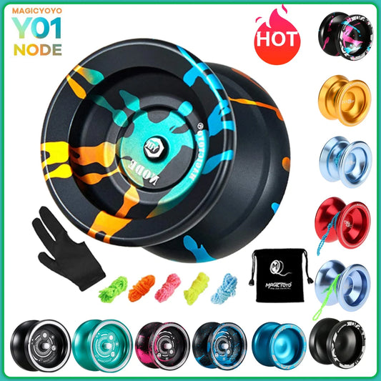 Magic Yoyo V3 - Aluminum Alloy Professional Yoyo, Responsive or Unresponsive Toy for Children