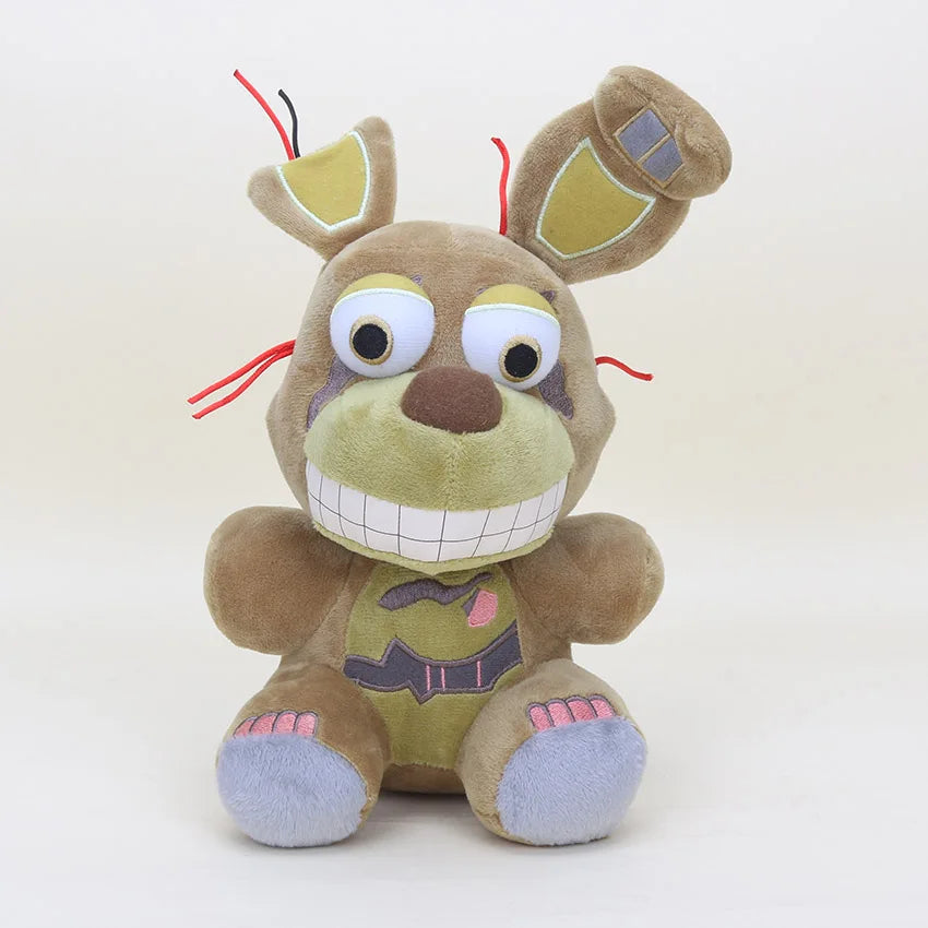 25cm Freddy Plush Foxy Chica Bonnie Springtrap Golden Freddy Fazbear Soft Stuffed Dolls Toy