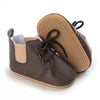 New Baby Shoes Retro Leather Boy Girl Multicolor Toddler Rubber Sole Anti-Slip First Walkers Infant Moccasins