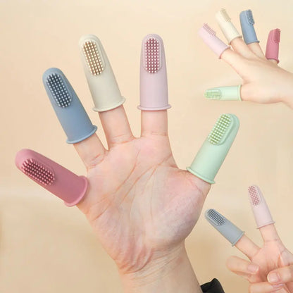 Children’s Oral Care Finger Toothbrush for Babies - Soft & Portable Travel-Friendly Health Cleaning Brush for Newborns