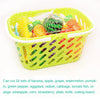 Kids Fruit Cutting Playset – 6/10/13/24-Piece Pretend Kitchen Cutting Fruits & Vegetables Educational Toy Set