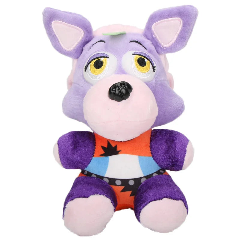 25cm Freddy Plush Foxy Chica Bonnie Springtrap Golden Freddy Fazbear Soft Stuffed Dolls Toy