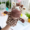 25cm Soft Plush Hand Puppets, Elephant Lion Monkey Stuffed Animal Story Dolls for Children