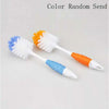 2-in-1 Multifunction Baby Bottle Brushes for Cleaning Kids’ Milk Feed Bottles, Nipple, and Pacifier Cleaning Brush Set