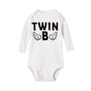 4-Color Newborn Baby Bodysuits – Long Sleeve Infant Jumpsuits for Twin Brothers & Sisters, Cozy Winter Outfit for Boys & Girls