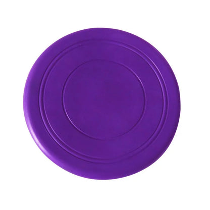 Silicone Flying Frisbee Dog Toy - Interactive Chew & Training Toy for Puppies & Dogs, 7 in (17.8 cm) - 1-Pack