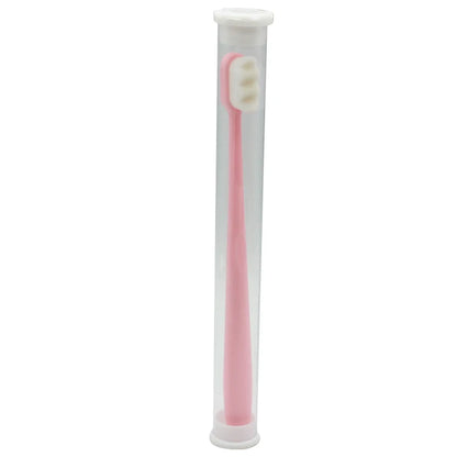 1Pc 12000 Ultra-Fine Bristles Soft Toothbrush, Portable Teeth Deep Cleaning & Whitening, Adults & Children Toothbrush