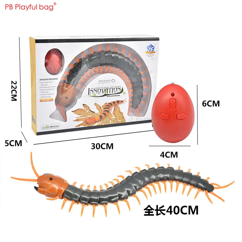 RC Insect and Animal Toy – Electric Simulated Snake, Cockroach, Pillbug Remote Control Toy
