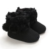 0–18M Winter Baby Snow Boots – Plush Fleece Warm Ankle Boots for Newborn Boys & Girls