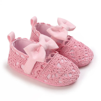 Summer Newborn Infant Baby Girls Princess First Walker Shoes – Soft Sole Sandals & Beach Slippers