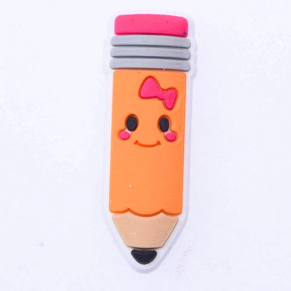 1-Piece Cute Cartoon Animal Shoe Charm for Kids — School Teacher Shoe Decoration Gift
