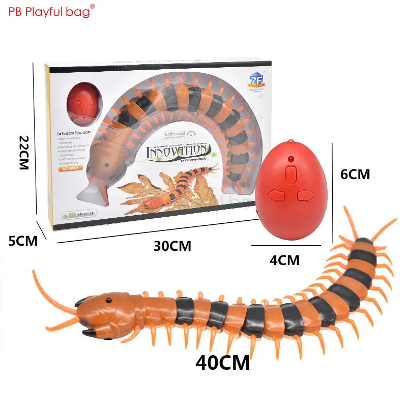 RC Insect and Animal Toy – Electric Simulated Snake, Cockroach, Pillbug Remote Control Toy