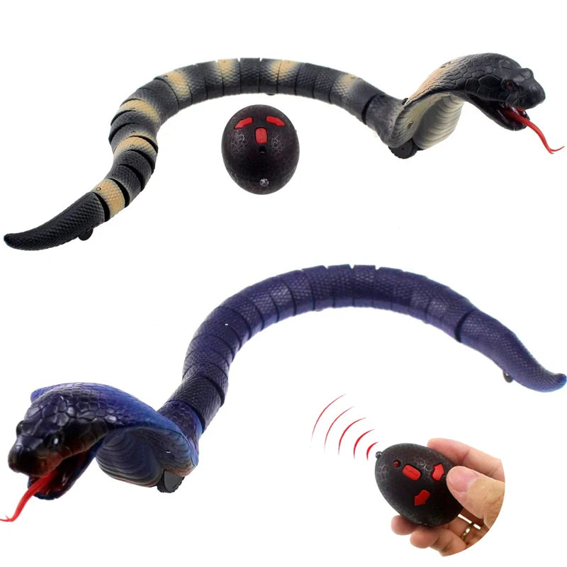 Infrared RC Realistic Snake Toy – Electric Simulated Cobra Viper for Kids Halloween