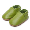 Genuine Leather Soft Unisex Baby Shoes – Slip-On Moccasins in Various Colors for Infants