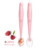 Baby Silicone Soft Spoon Training Feeding Spoons for Children, Kids, Infants with Temperature Sensing