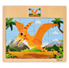 12 or 9 Pieces Wooden Puzzle Set – Cartoon Vehicle and Animal Educational Toys for Kids
