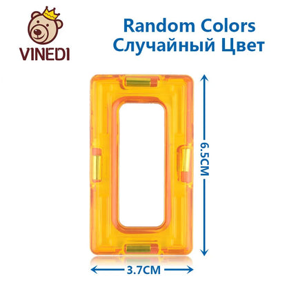 VINEDI Big Magnetic Blocks Designer Construction Set