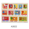 Montessori Wooden Puzzles, Hand Grab Boards, Tangram Jigsaw Baby Educational Toy, Cartoon Vehicle, Animals & Fruits 3D Puzzles