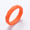 LOFCA 1PC Silicone Teething Bracelet - Baby Bangle Teether Wristband with Silicone Beads | Adult Size Fashion Chew Toy & Nursing Jewelry