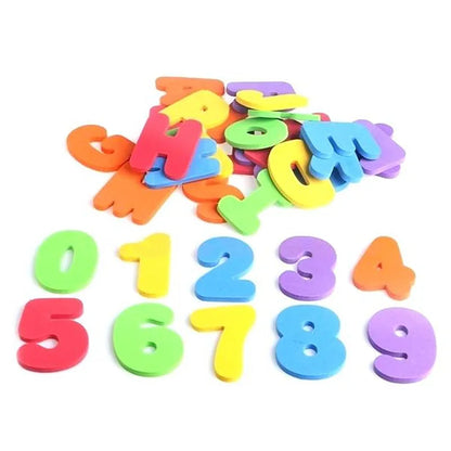 Foam Alphabet Bath Toy Set – 36Pcs Educational Floating Letters & Numbers