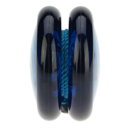 Magic Yoyo D1 - Polycarbonate Loop Yo-Yo with Narrow Shaft and Star Burst System, Spinning String for Kids