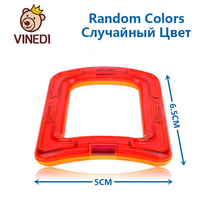 VINEDI Big Magnetic Blocks Designer Construction Set
