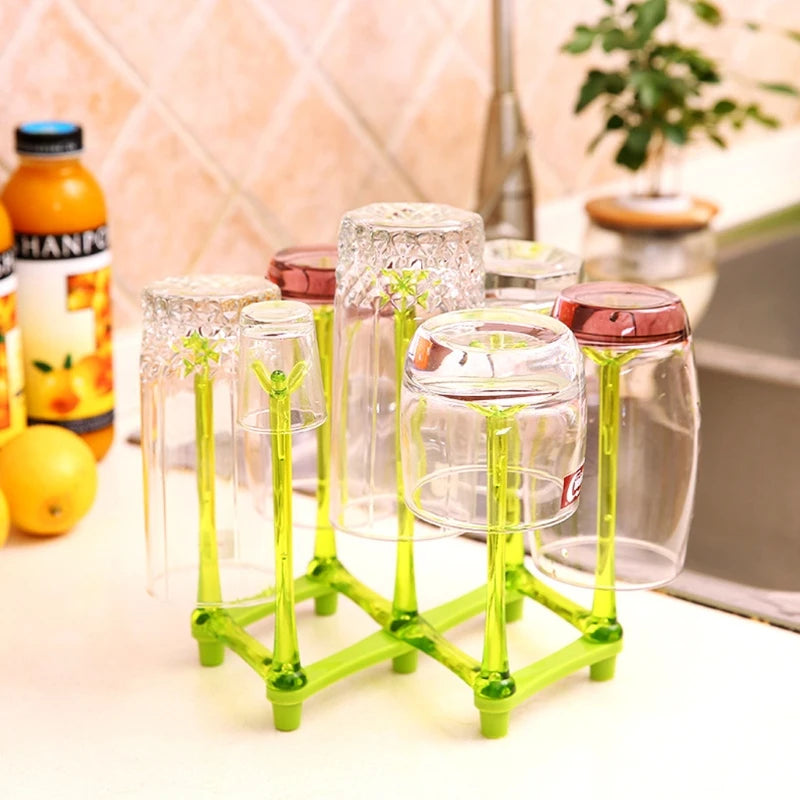 New Foldable Baby Feeding Bottle Dryer Rack, Drying Nipple Stand, Cup Storage, Folding Drainer Dryer Kitchen Tools