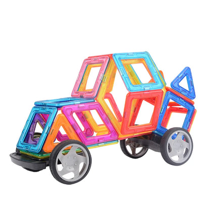 VINEDI Big Magnetic Blocks Designer Construction Set