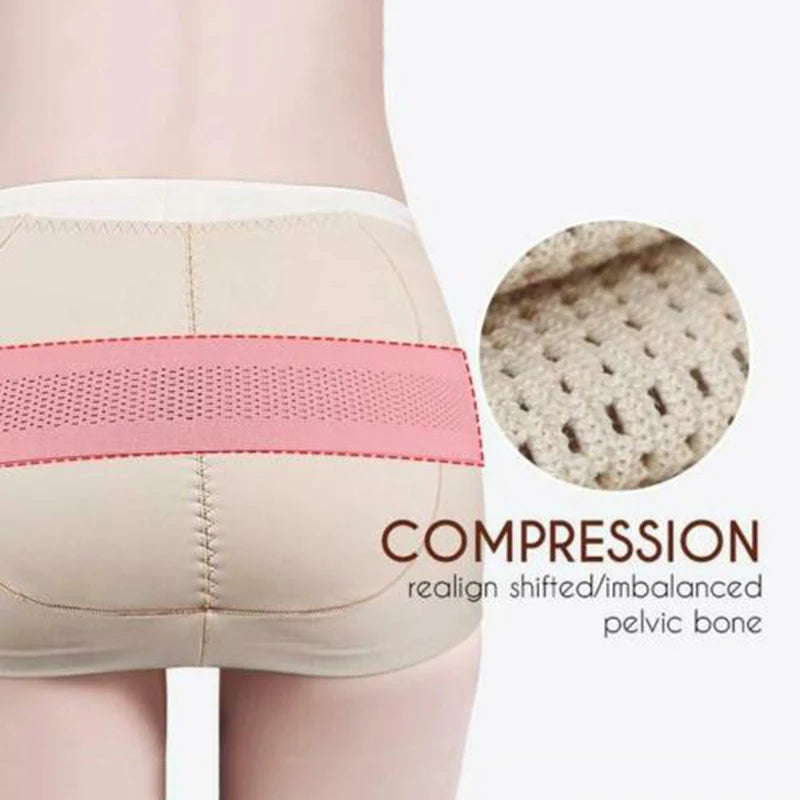 Hip-Up Pelvic Posture Correcting Belt, Support Band for Women, Breathable Maternity Pelvic Belt, Butt Lifter Abdomen Body Shaper Girdle