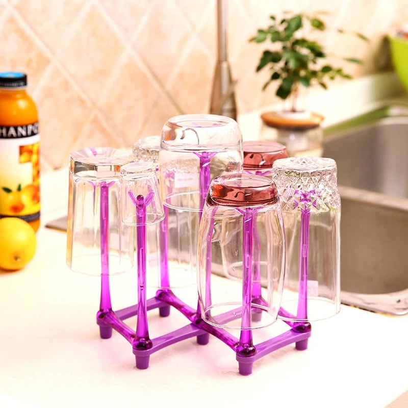 New Foldable Baby Feeding Bottle Dryer Rack, Drying Nipple Stand, Cup Storage, Folding Drainer Dryer Kitchen Tools