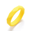 LOFCA 1PC Silicone Teething Bracelet - Baby Bangle Teether Wristband with Silicone Beads | Adult Size Fashion Chew Toy & Nursing Jewelry
