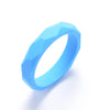 LOFCA 1PC Silicone Teething Bracelet - Baby Bangle Teether Wristband with Silicone Beads | Adult Size Fashion Chew Toy & Nursing Jewelry