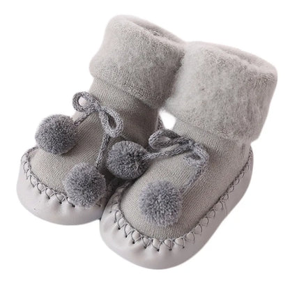 Winter Baby Socks - Girl & Boy Chaussette Infant Cotton Leg Warmers | Anti-Slip Baby Step Floor Socks for Children