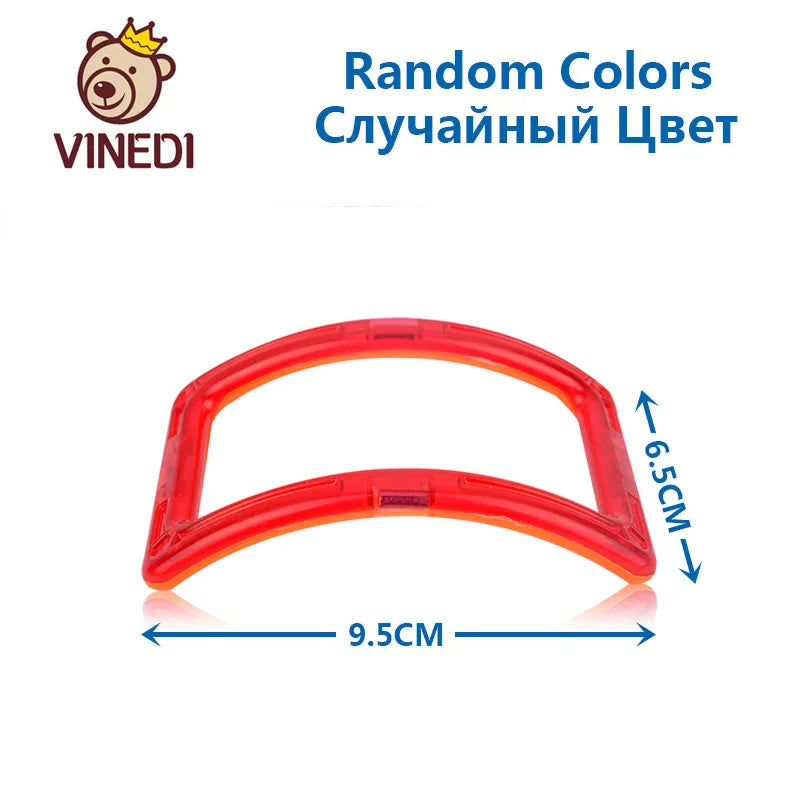 VINEDI Big Magnetic Blocks Designer Construction Set