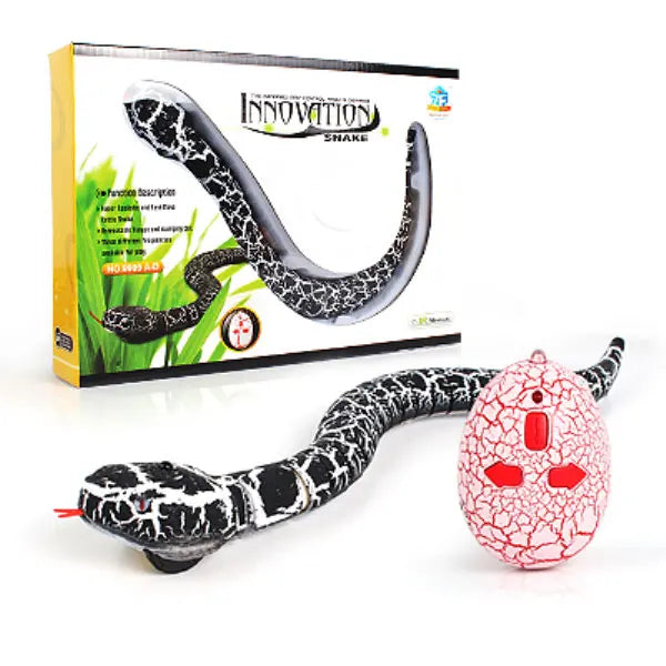 RC Snake Robot Toy – Electric Viper with Retractable Tongue Remote Control Animal