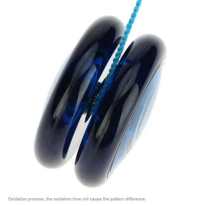 Magic Yoyo D1 - Polycarbonate Loop Yo-Yo with Narrow Shaft and Star Burst System, Spinning String for Kids