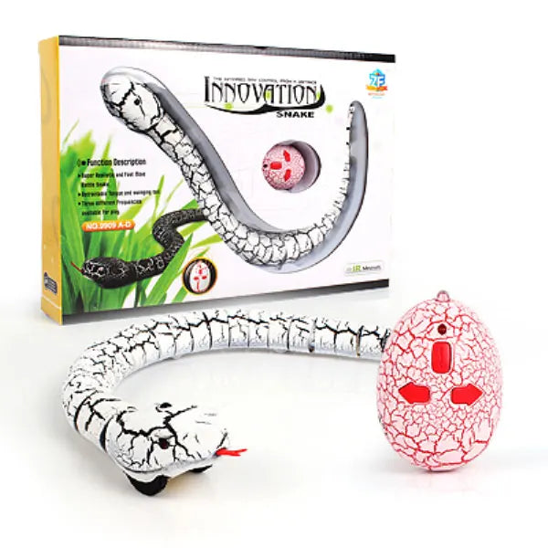 RC Snake Robot Toy – Electric Viper with Retractable Tongue Remote Control Animal