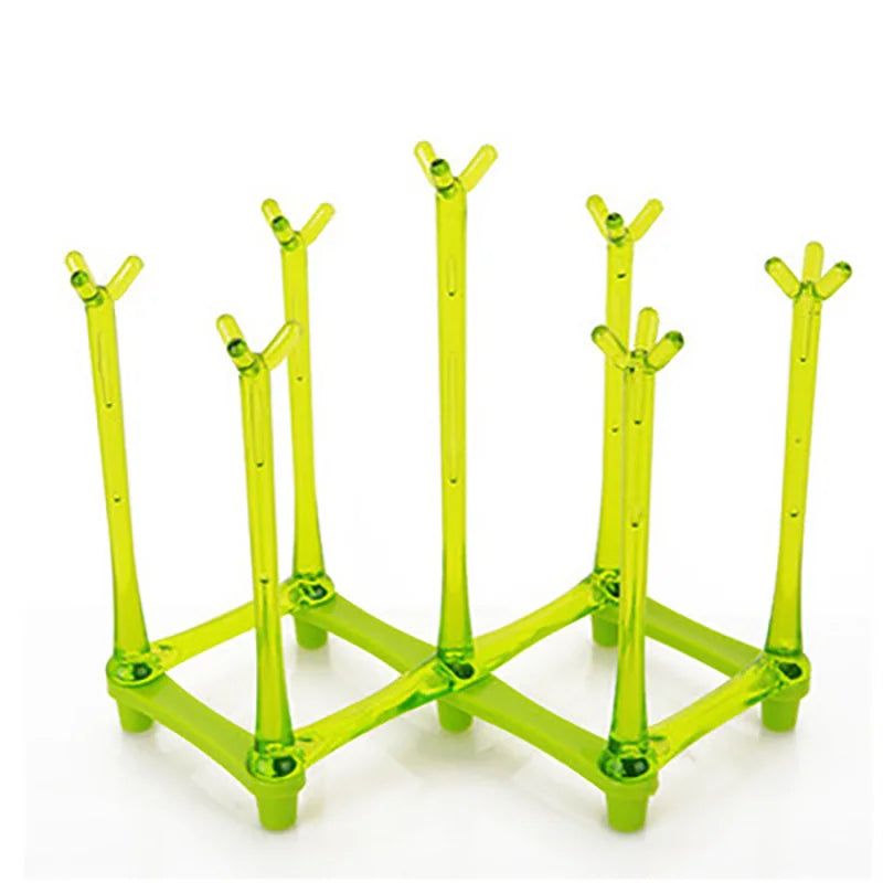 New Foldable Baby Feeding Bottle Dryer Rack, Drying Nipple Stand, Cup Storage, Folding Drainer Dryer Kitchen Tools