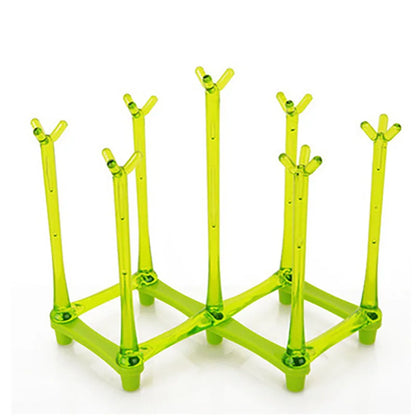 New Foldable Baby Feeding Bottle Dryer Rack, Drying Nipple Stand, Cup Storage, Folding Drainer Dryer Kitchen Tools