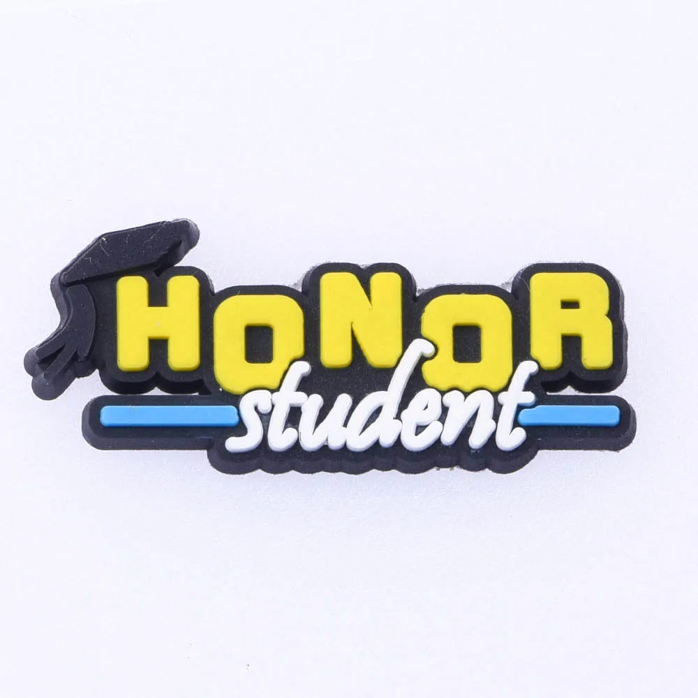 1-Piece Cute Cartoon Animal Shoe Charm for Kids — School Teacher Shoe Decoration Gift