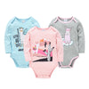 Kavkas 6PCS/3PCS Baby Bodysuit Set – Long Sleeve 100% Cotton Newborn Onesies (0-12 Months)