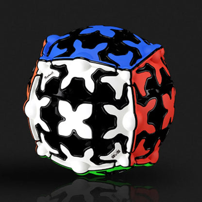 New Qiyi Gear Cube 3x3x3, Gear Cube 3x3, Pyramid, Cylinder, Sphere Speed Cubes, Educational Toy for Children & Kids Gift Toy