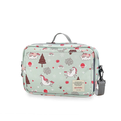 Baby Stroller Bag Waterproof Portable Travel Mummy Bag Multifunction Diaper and Bottle Storage Hanging Pram Organizer