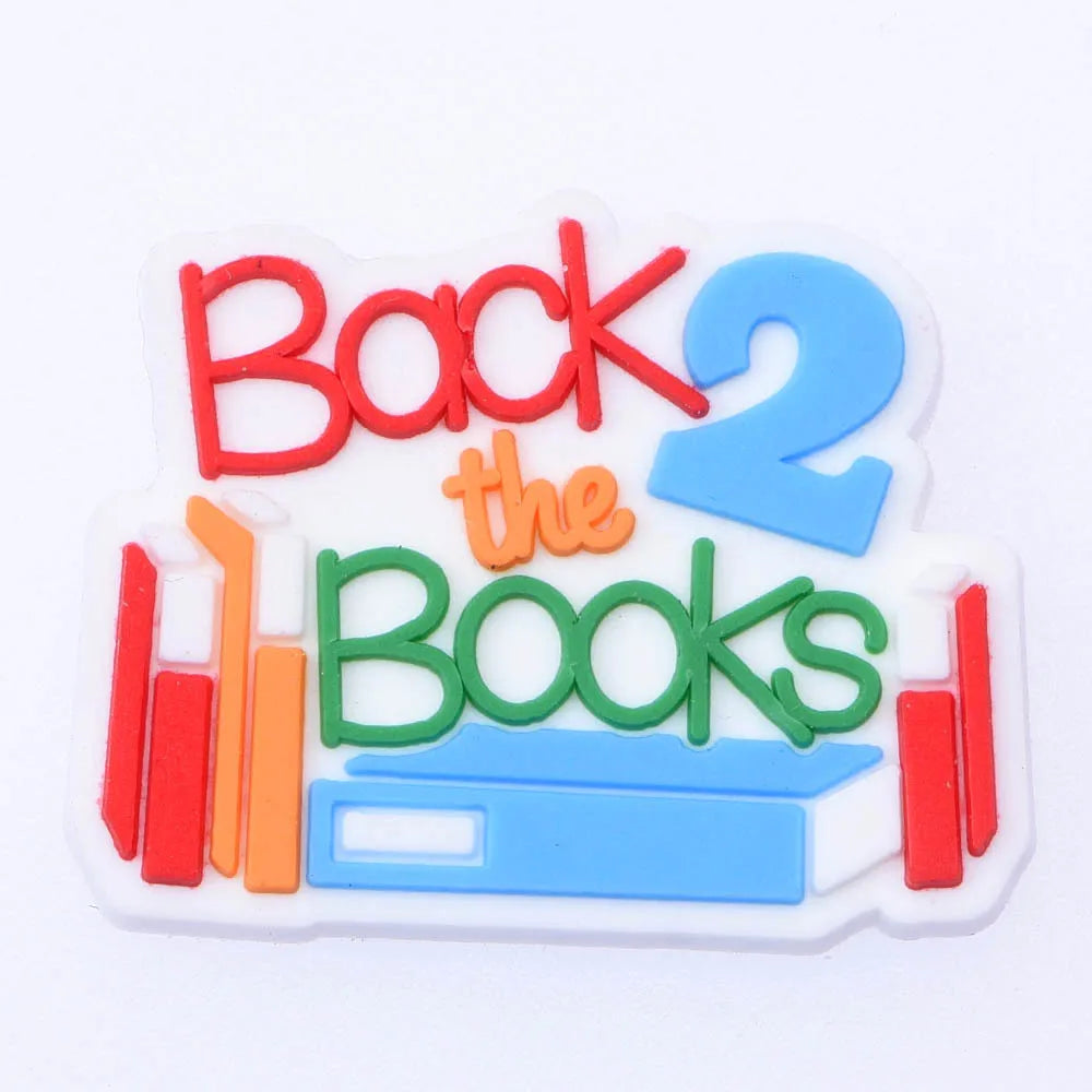 1-Piece Cute Cartoon Animal Shoe Charm for Kids — School Teacher Shoe Decoration Gift