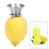 Stainless Steel Manual Citrus Juicer Pourer Screw for Lemon Orange Lime