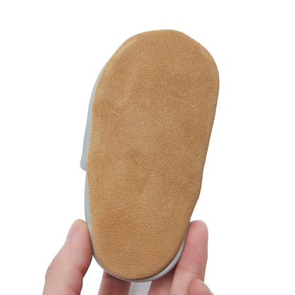 Genuine Leather Soft Unisex Baby Shoes – Slip-On Moccasins in Various Colors for Infants